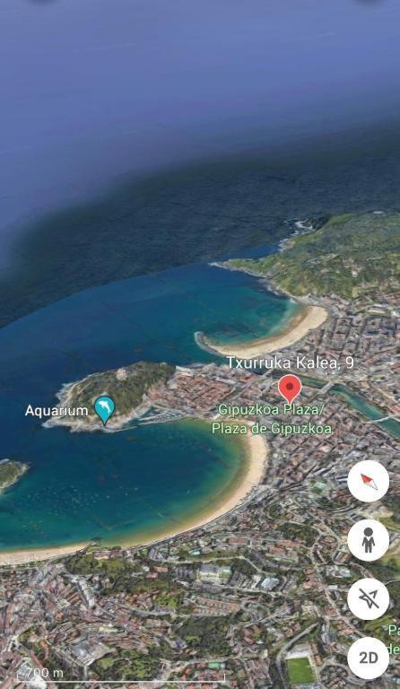 Apartamento Mentura Centro De San Sebastian Parking Free Luaran gambar
